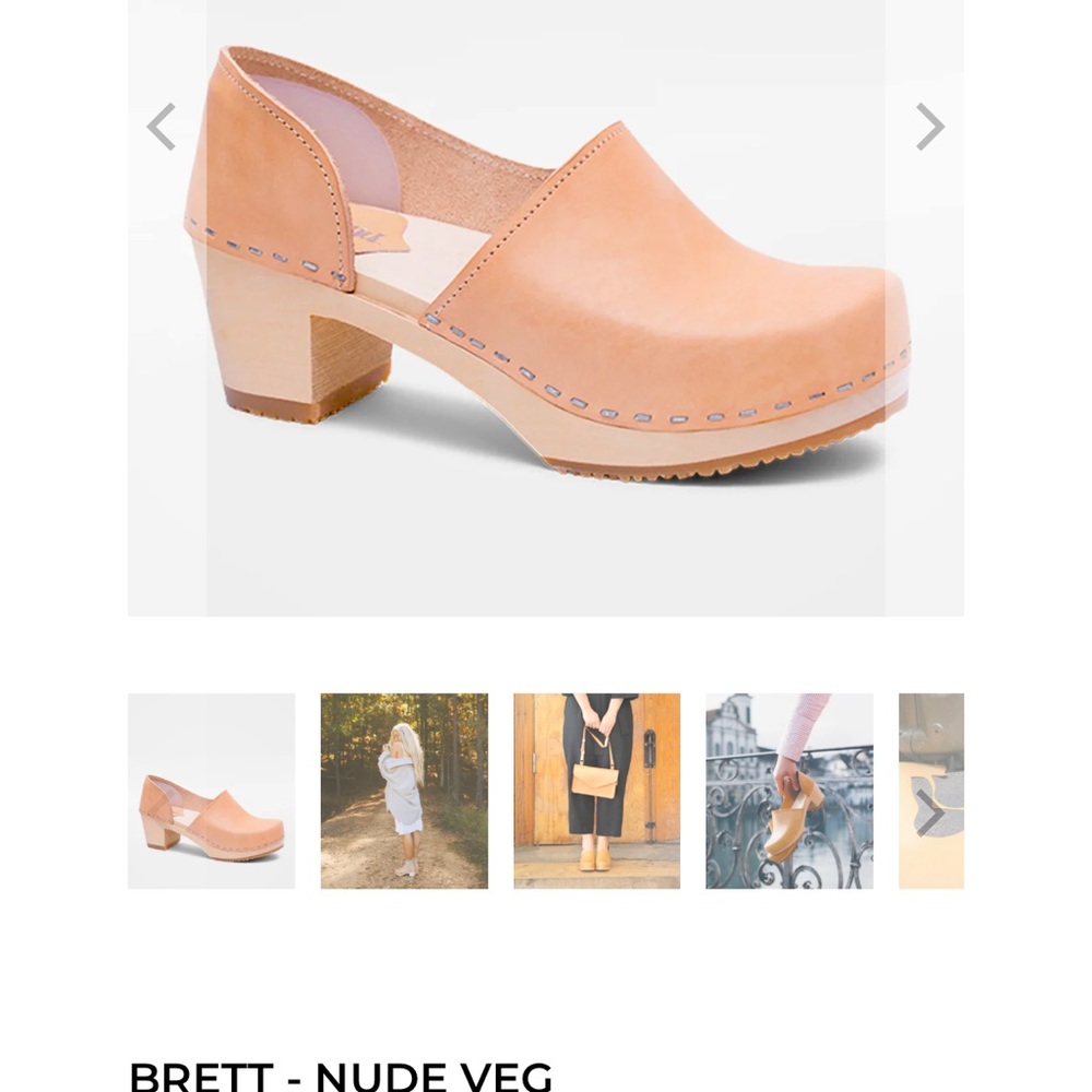 Sandgren Leather Clogs